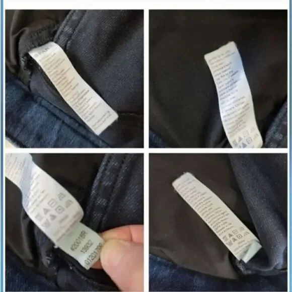 Spanx Jean-ish Ankle Leggings Denim Jeggings in Twilight Rinse Size Small (2/4) - Picture 9 of 12